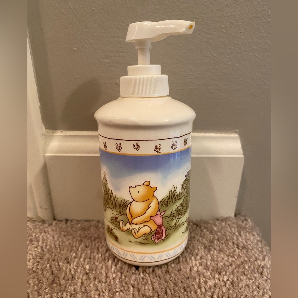 Winnie the Pooh Soap Dispenser - Cream